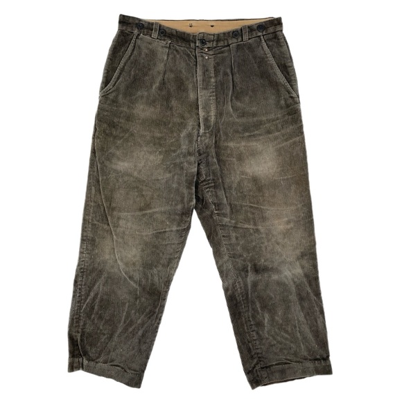 1940s Corduroy Trousers